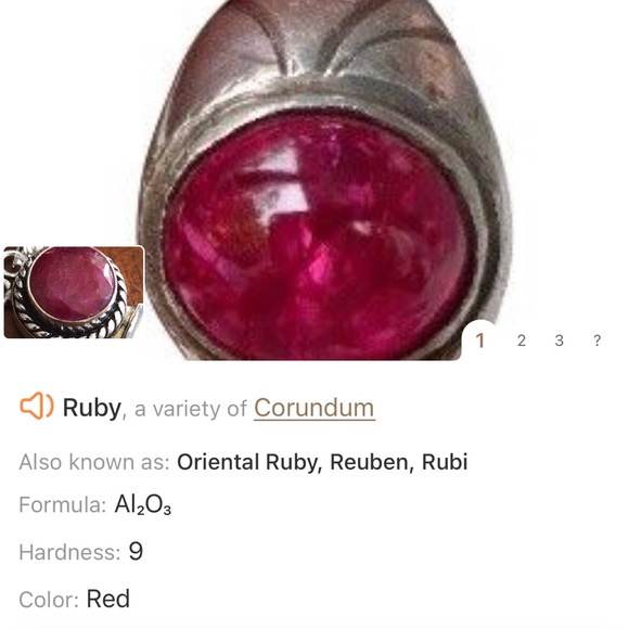 Handcrafted red Czech Pearl genuine ruby gemstone clasp necklace - Picture 12 of 12